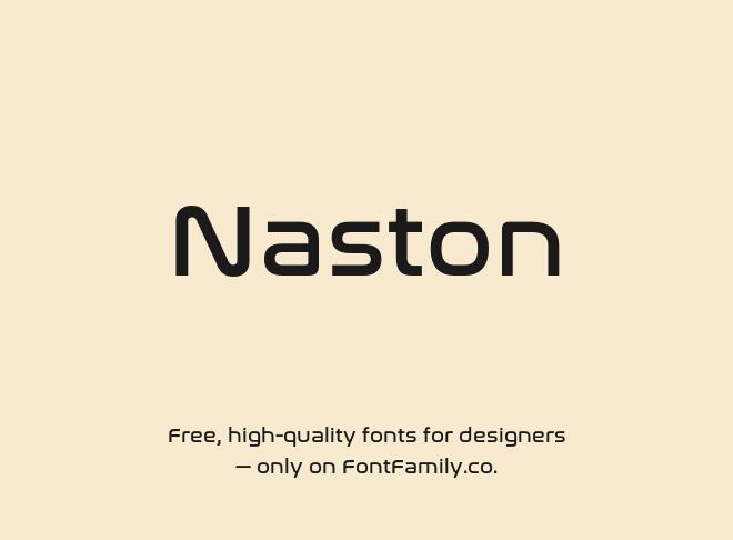 Naston Font
