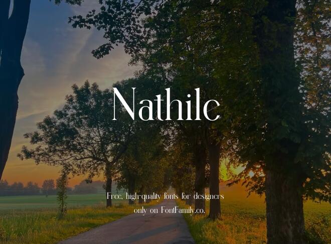 Nathile Font