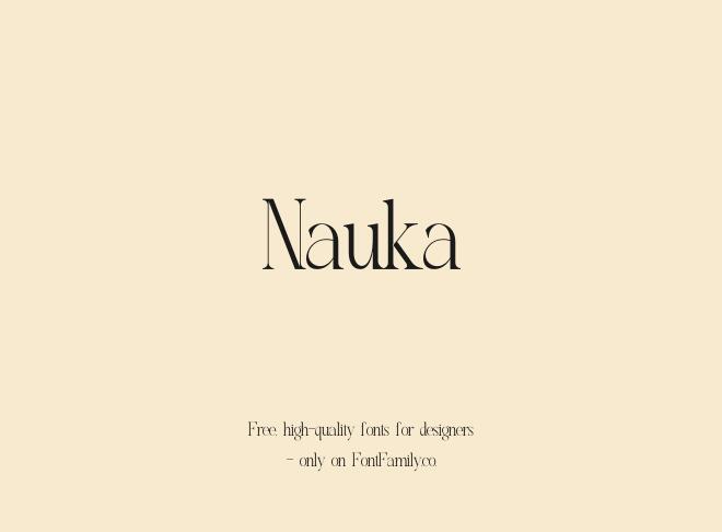 Nauka Font