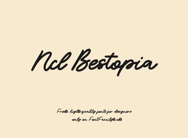 Ncl Bestopia Font