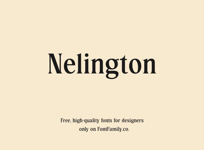 Nelington Font