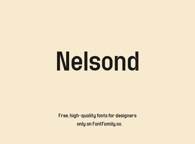 Nelsond Font