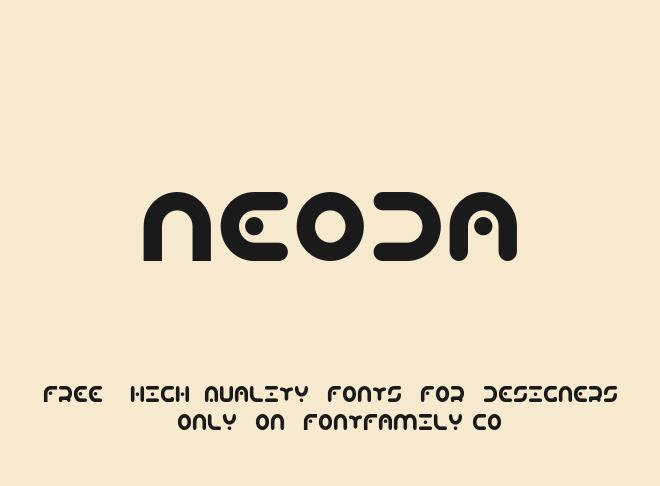 Neoda Font
