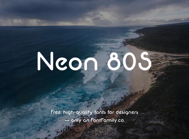 Neon 80S Font
