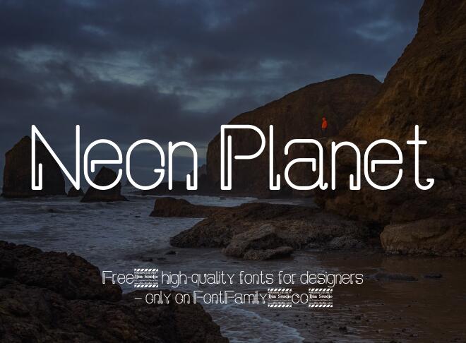 Neon Planet Font