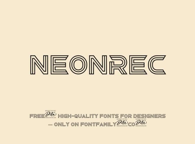 Neonrec Font