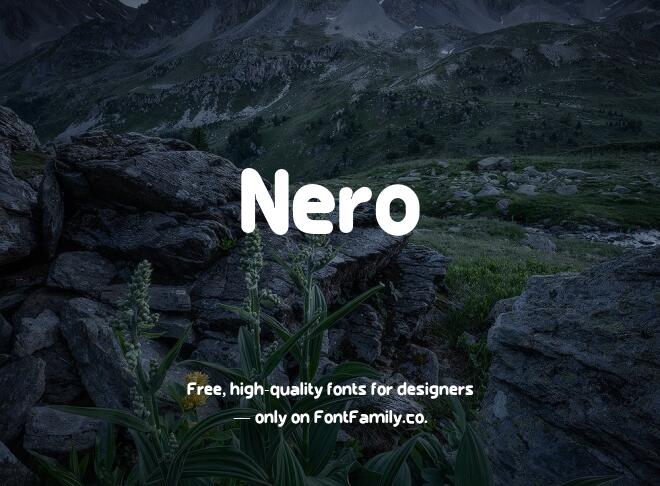 Nero Font