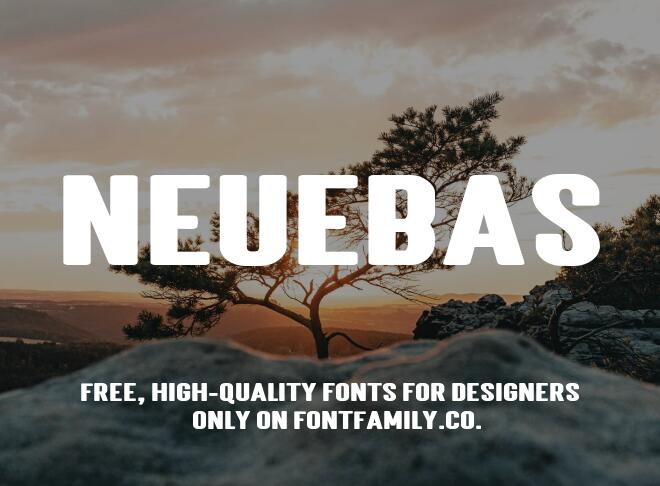 Neuebas Font
