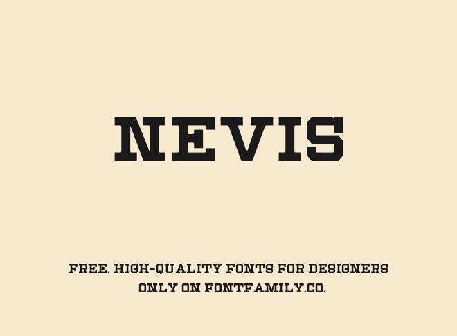 Nevis Font