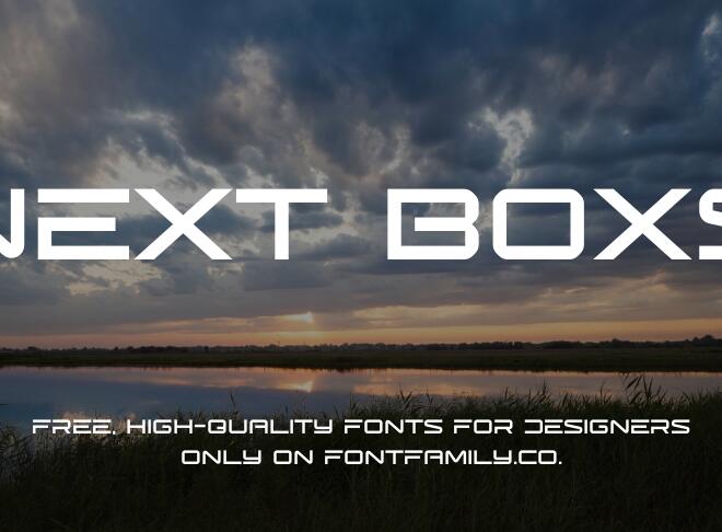 Next Boxs Font