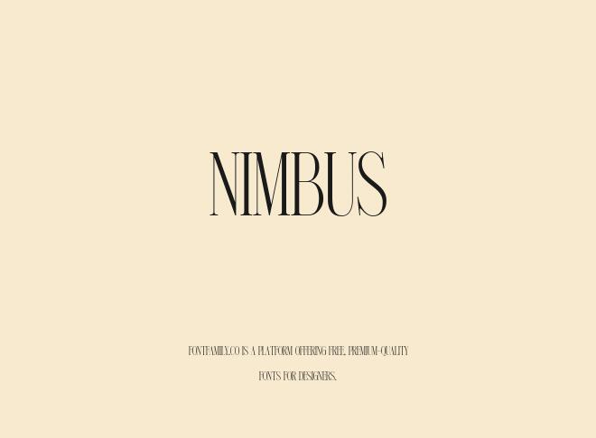 Nimbus Font