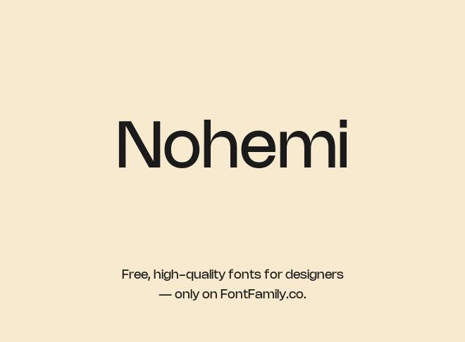 Nohemi Font
