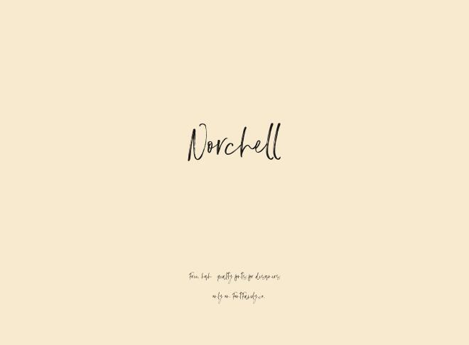 Norchell Font