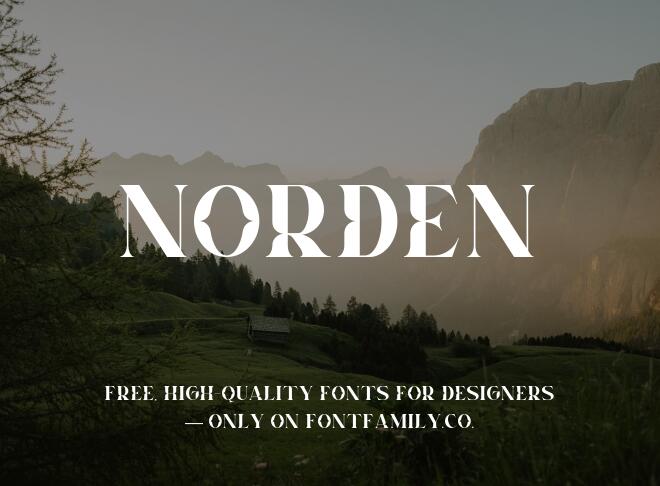Norden Font