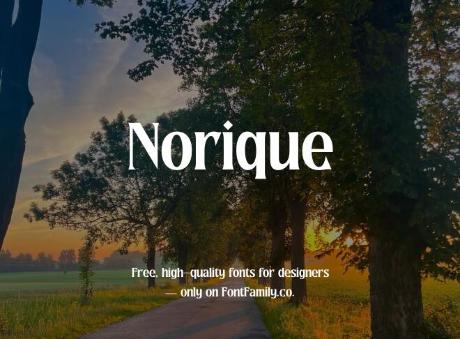 Norique Font