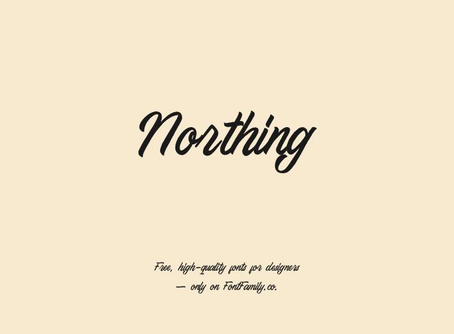 Northing Font