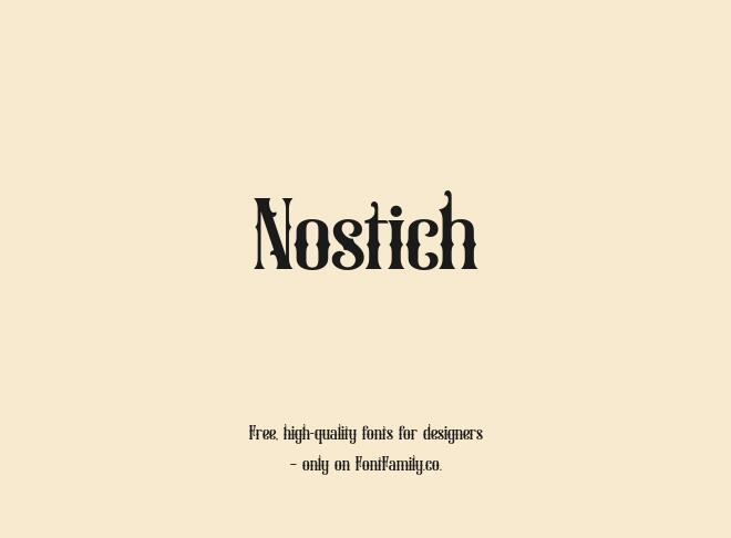 Nostich Font