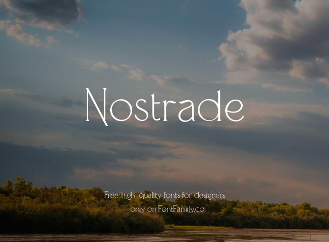 Nostrade Font