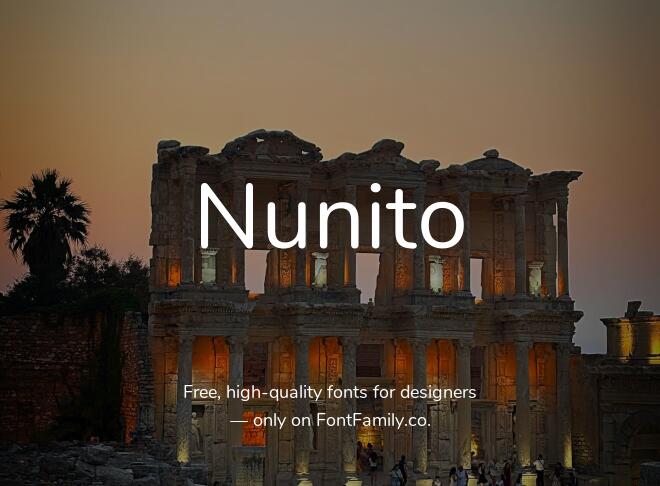 Nunito Font
