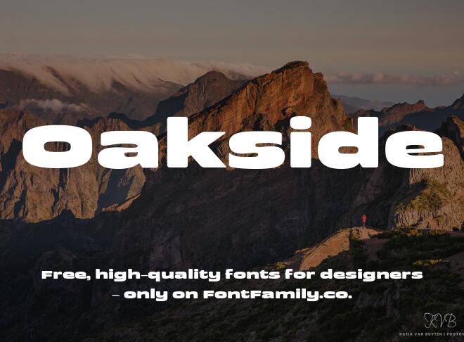 Oakside Font