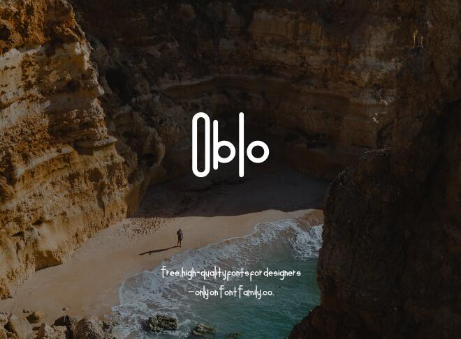 Oblo Font Family