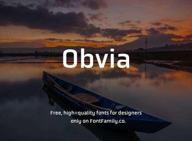 Obvia Font