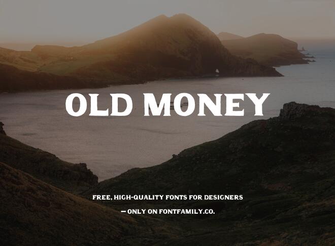 Old Money Font