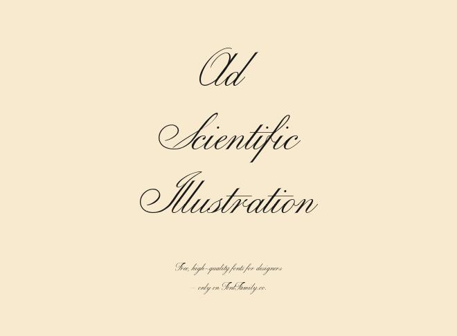 Old Scientific Illustration Font
