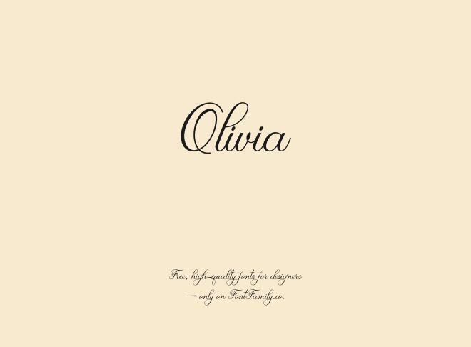 Olivia Font