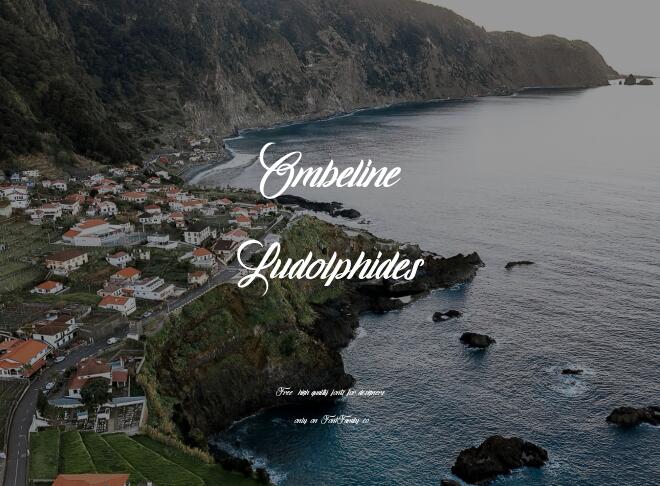 Ombeline Ludolphides Font