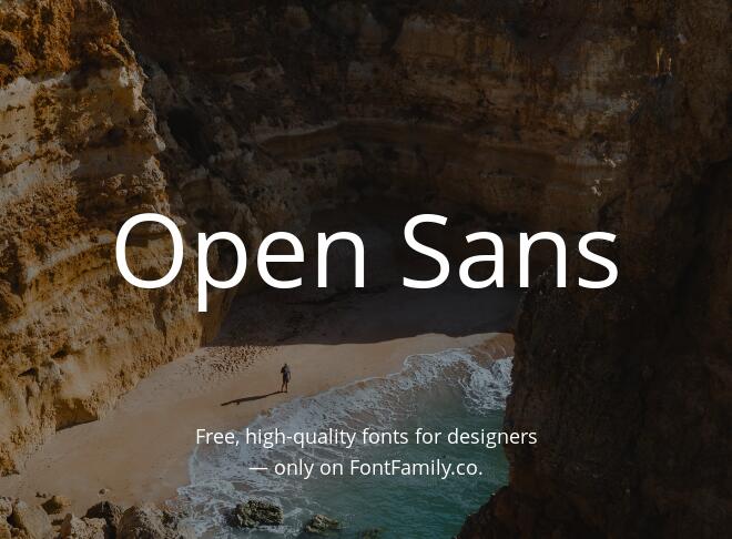 Open Sans Font