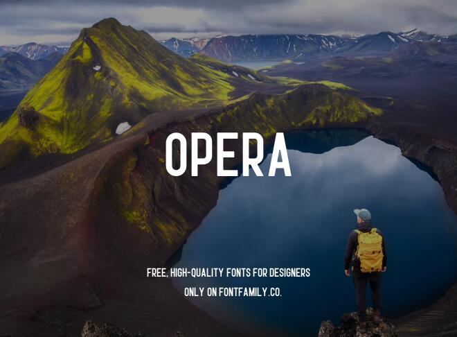 Opera Font
