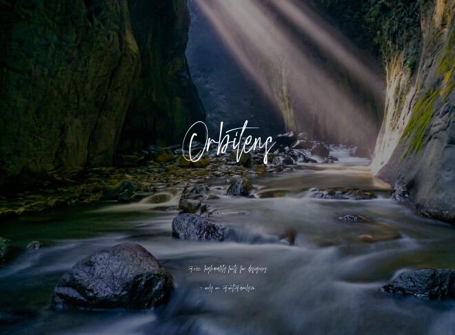 Orbitens Font