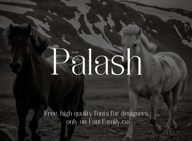 Palash Font