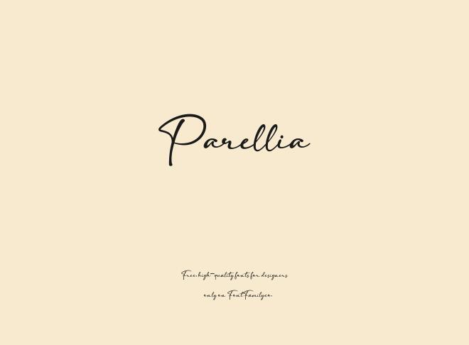 Parellia Font