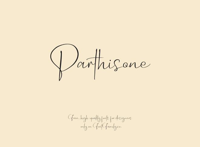 Parthisone Font