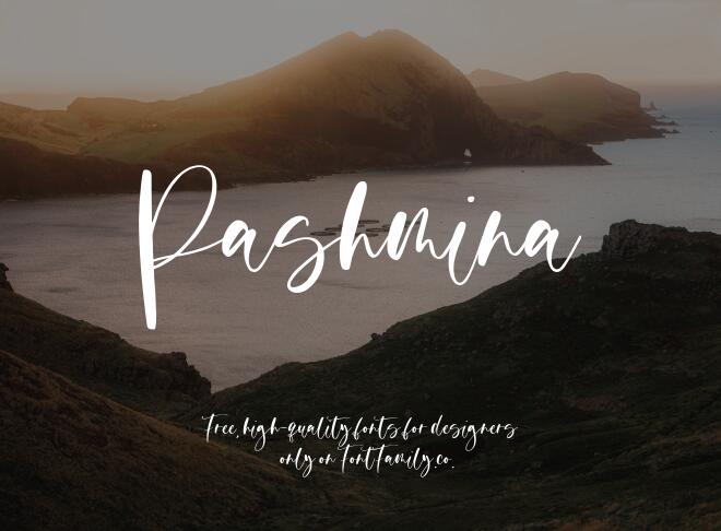 Pashmina Font