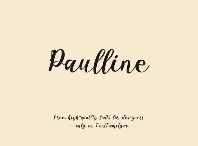 Paulline Font