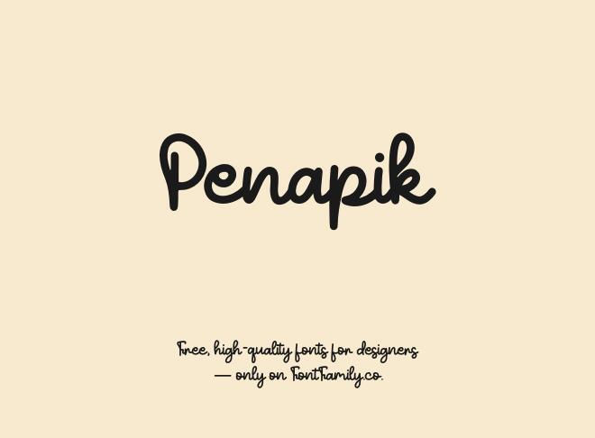 Penapik Font