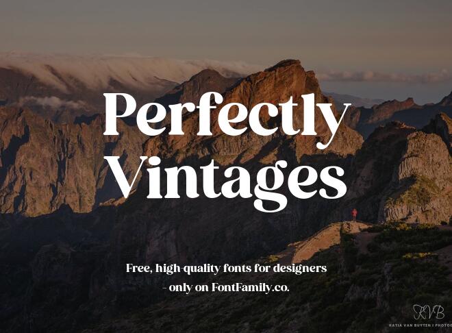 Perfectly Vintages Font