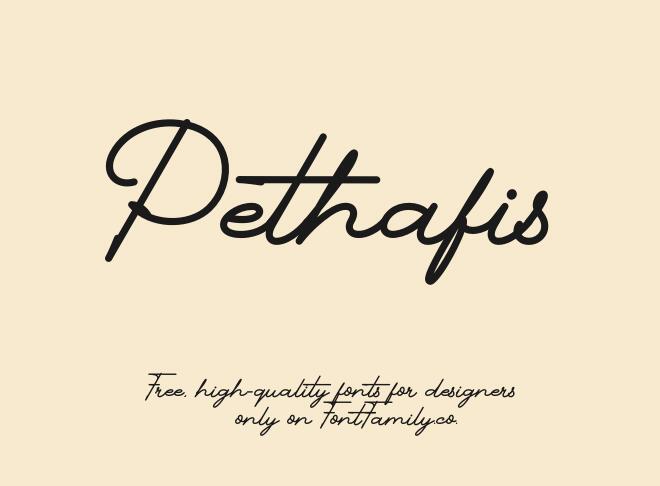 Pethafis Font
