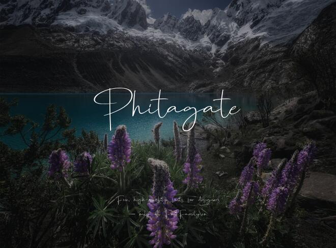 Phitagate Font