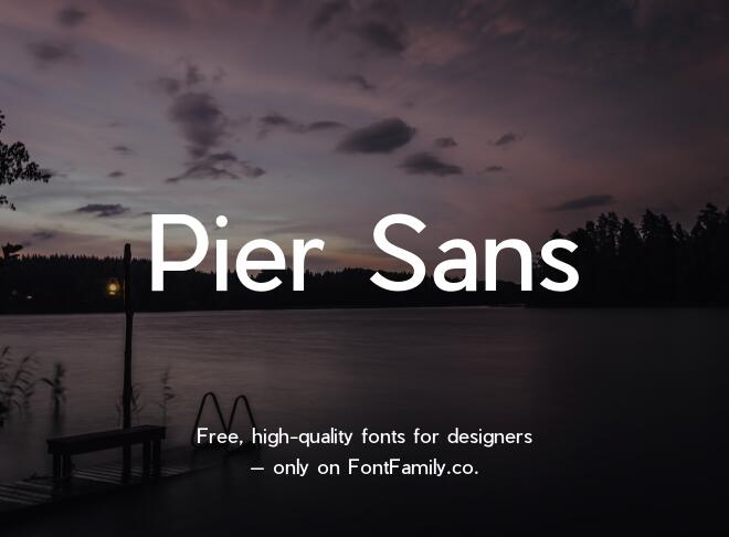 Pier Sans Font