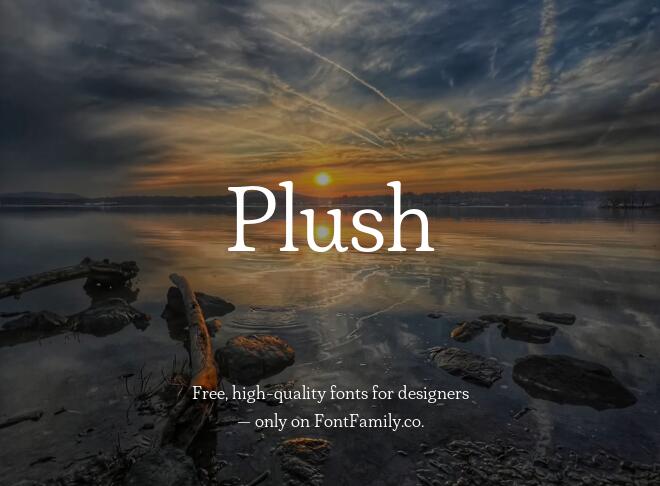Plush Font