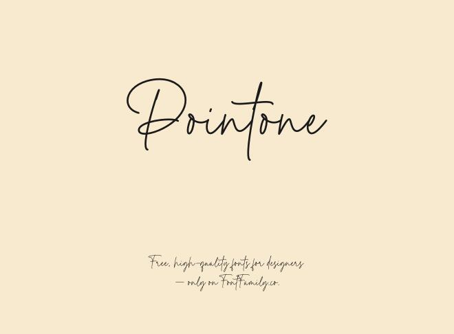 Pointone Font