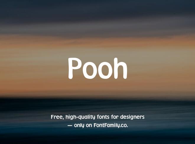 Pooh Font
