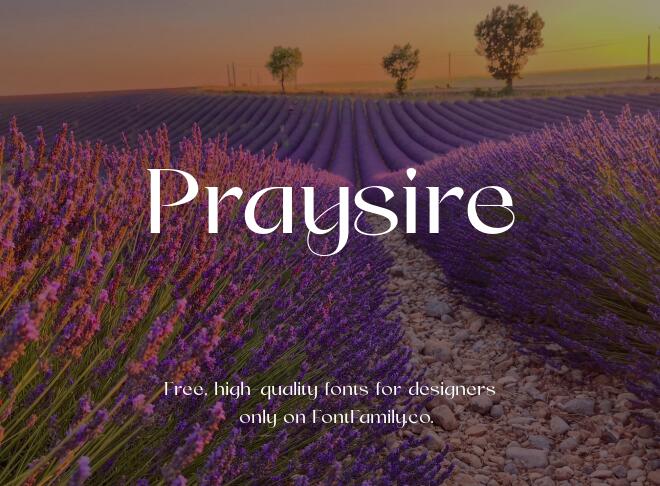 Praysire Font