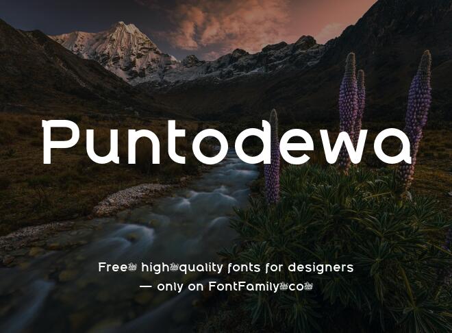 Puntodewa Font