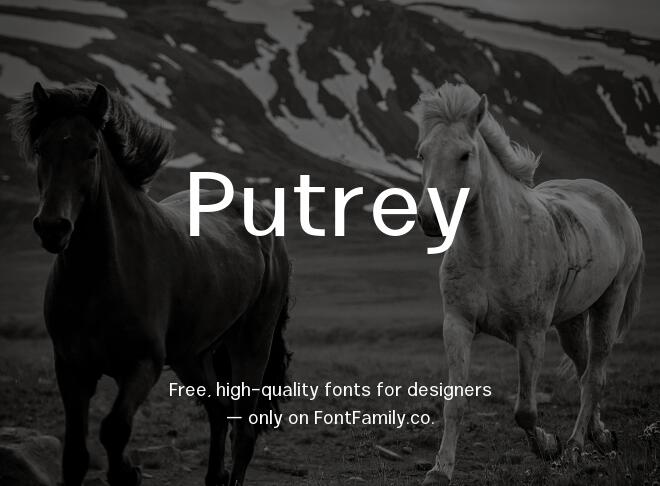 Putrey Font