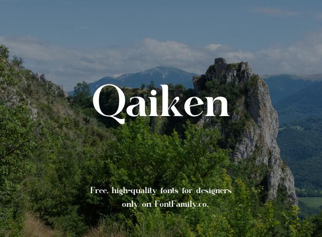 Qaiken Font